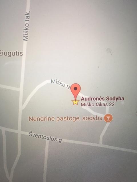 Audrones Sodyba Sventoji Exterior photo